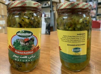 Food Recall Shamshad Food's jarred food items recalled due to potential microbial contamination The California D... photo #4