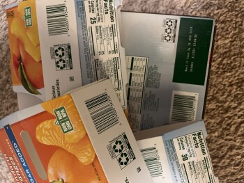 消费者评论 - 食品安全 Del Monte Fruit Cups, Walmart Supercenter, Kitty Hawk Road, Universal City, TX, USA My son has gotte... 照片 #2