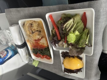 Consumer Review - Food Safety American Airlines: AA2003 or AA390 or Admirals lounge MEX or Admirals lounge DFW (D or A) Flew Ameri... photo #1