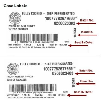 Food Recall Johnsonville Polish Kielbasa Turkey Sausage recalled due to rubber presence Salm Partners, LLC, has... photo #2