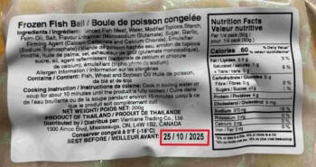 Food Recall Star Fresh frozen fish ball - recalled due to undeclared egg Star Fresh brand frozen fish ball produ... photo #2