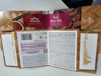 Consumer Review - Food Safety Lidl, Rue de Nantes, Sautron, France Nous avons mangé des pork mini ribs de chez "vitasia" (achetés... photo #2