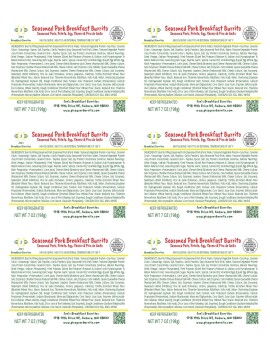 نذكر الطعام Jen's Breakfast Burritos - recalled due to Listeria Contamination Jen's Breakfast Burritos, LLC, rec... صورة فوتوغرافية #2