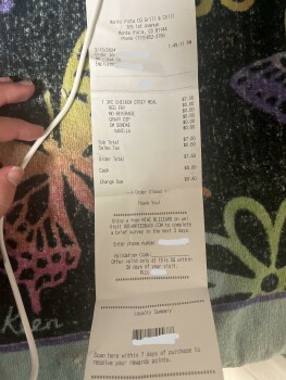 消费者评论 - 食品安全 Dairy Queen Grill & Chill, 1st Avenue, Monte Vista, CO, USA I waited for 20 mins for my food j just... 照片 #3