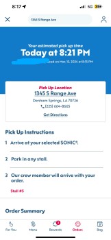 Consumer Review - Food Safety Sonic Drive-In, South Range Avenue, Denham Springs, LA, USA I got a double cheeseburger from sonic b... photo #3