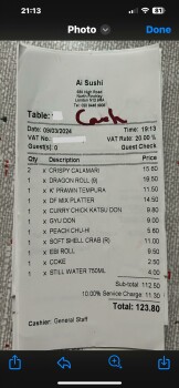 Consumer Review - Food Safety Ai Sushi, High Road, London, UK Started 9th March Ai sushi restaurant in Finchley, either their rice... photo #3
