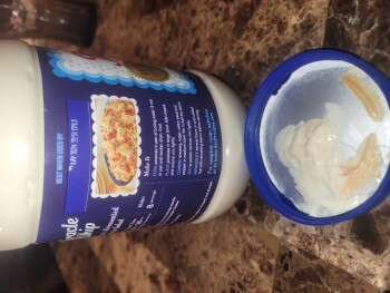 Verbraucherbewertung – Lebensmittelsicherheit Miracle Whip, Sam's Club, Veterans Memorial Parkway, St Charles, MO, USA Just opened the 2nd jar of... Foto #3