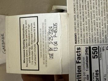 Consumer Review - Food Safety Whole Foods Market, Newell Avenue, Walnut Creek, CA, USA Bought a box of shrimp noodle and tso’s chi... photo #2