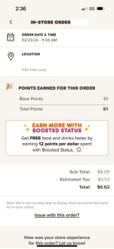 Consumer Review - Food Safety Dunkin', Broadway Avenue East, Mattoon, IL, USA I had a medium blended mocha no whip, ordered around... photo #2