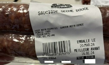 Food Recall Zinman Marché de poultry St-Dominique sausages recalled due to potential Staph The Ministry of Agric... photo #2