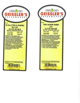 Food Recall Geisslers Supermarket Inc. Sushi products - recalled due to undeclared milk, wheat and eggs Geissler... photo #3