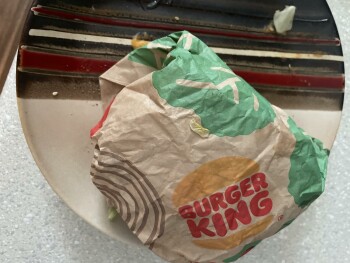 Consumer Review - Food Safety Burger King, De Zavala Road, San Antonio, TX, USA Ordered a couple kids meals and regular whopper me... photo #2