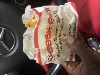 Consumer Review - Food Safety Cook Out, Freedom Drive, Charlotte, NC, USA My friend and I ordered two Cajun fries. Before I could... photo #3