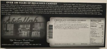 Food Recall Abdallah Sea Salt Almond Alligators - recalled due to undeclared almonds Abdallah Candies of Apple V... photo #2