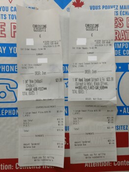 Verbraucherbewertung – Lebensmittelsicherheit Domino's Pizza, King George Boulevard, Surrey, BC, Canada Vomiting, diarrhea, nausea for 28 hours, a... Foto #2