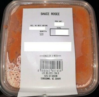 Food Recall Les Délices de I'talie recalled various dishes due to undeclared allergens The Quebec Ministry of Ag... photo #3