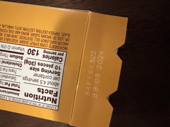 Consumer Review - Food Safety Milk Duds, Yokota Airbase Commissary, Tokyo, Japan Suspected food poisoning. Symptoms: Diarrhea, Nau... photo #3