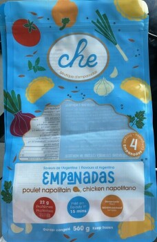 Food Recall Chicken Empanadas recalled due to undeclared presence of sulphites. CHE Boutique d'Empanadas Inc., a... photo #2