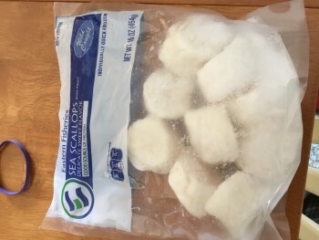 Consumer Review - Food Safety Kroger, Gay Street, Portsmouth, OH, USA Eastern fisheries wild caught scallops from Japan, sold IQF... photo #3