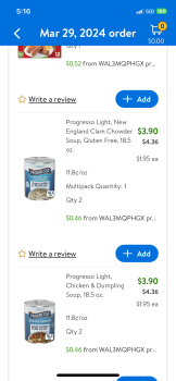 消费者食品安全报告 Walmart Supercenter, Bridgeport Way West, Lakewood, WA, USA I found a foreign object in my soup as I... 照片 #3
