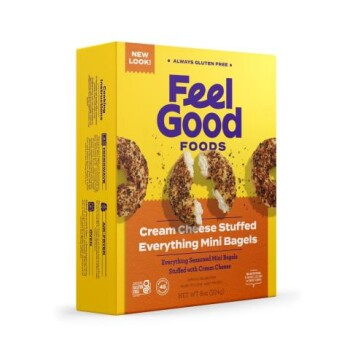 Food Recall Feel Good Foods Cream Cheese Stuffed Mini Bagels - recalled due to undeclared gluten Feel Good Foods... photo #1