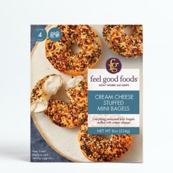 Food Recall Feel Good Foods Cream Cheese Stuffed Mini Bagels - recalled due to undeclared gluten Feel Good Foods... photo #2