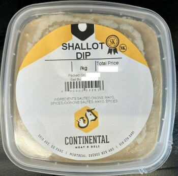 Food Recall Continental Meat & Deli soups, salads and dips recalled due to undeclared allergens Quebec's Ministr... photo #10
