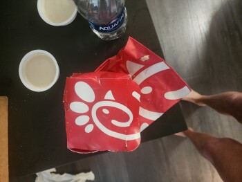 Consumer Review - Food Safety Chick-fil-A, Bardstown Road, Louisville, KY, USA Got Chick-fil-A for me and two other people the nig... photo #1