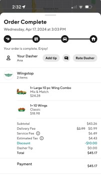 Consumer Review - Food Safety Wingstop, Hawthorne Boulevard, Hawthorne, CA, USA I only had the plain classic wings. Thankfully,  I... photo #2
