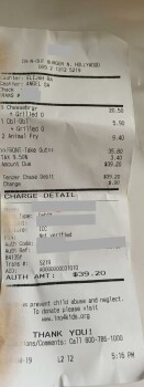 Consumer Review - Food Safety In-N-Out Burger, Lankershim Boulevard, North Hollywood, CA, USA After almost 4 hours of eating chees... photo #2