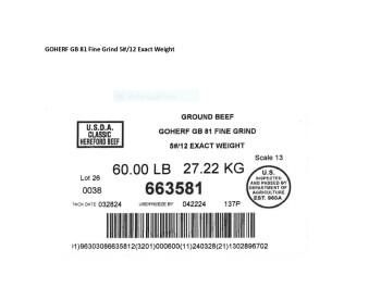 Estallido Health Alert for Ground Beef Products Due to Possible E. Coli FSIS has issued a public health alert... foto #7