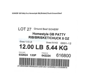 Estallido Health Alert for Ground Beef Products Due to Possible E. Coli FSIS has issued a public health alert... foto #16