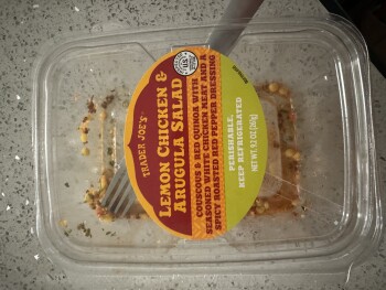 Consumer Review - Food Safety Trader Joe's, North Green Valley Parkway, Henderson, NV, USA Trader Joe’s chicken arugula salad or b... photo #1