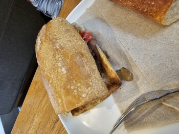 Consumer Review - Food Safety Panera Bread, Grand Avenue, Gurnee, IL, USA I ate the southwest chicken salad and the chicken avocad... photo #1
