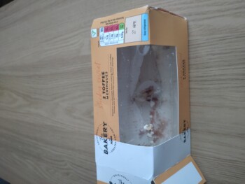 Consumer Review - Food Safety Asda Broadstairs Superstore, Westwood Road, Broadstairs, UK I bought 2 toffee meringues on the 28 of... photo #1