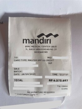 Consumer Review - Food Safety Wild Air Ubud by Wonderspace, Jalan Bisma, Ubud, Gianyar Regency, Bali, Indonesia Happened 25th apri... photo #2