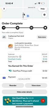 Consumer Review - Food Safety California Fish Grill, Canoga Avenue, Woodland Hills, CA, USA I ordered the salmon plate with brown... photo #2