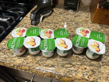Consumer Food Safety Report Activia Yogurt, Kroger, Spencer Highway, Pasadena, TX, USA I took one bite of the one next to it and... photo #4