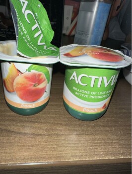 Consumer Food Safety Report Activia Yogurt, Kroger, Spencer Highway, Pasadena, TX, USA I took one bite of the one next to it and... photo #1