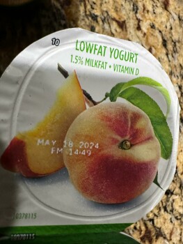 Consumer Food Safety Report Activia Yogurt, Kroger, Spencer Highway, Pasadena, TX, USA I took one bite of the one next to it and... photo #6
