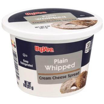 Food Recall Hy-Vee Plain Whipped Cream Cheese, Plain Cream Cheese, and Cookies & Cream Mix - recalled due to Sal... photo #1