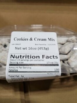 Food Recall Hy-Vee Plain Whipped Cream Cheese, Plain Cream Cheese, and Cookies & Cream Mix - recalled due to Sal... photo #4