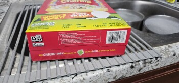 消费者评论 - 食品安全 Lucky Charms cereal, Georgia, USA After eating the cereal I had hours of pain in my stomach. I have... 照片 #2