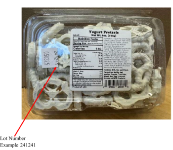 食品召回 Yogurt covered pretzels recalled due to Potential to be contaminated with Salmonella Western Mixers... 照片 #4