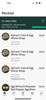 Consumer Review - Food Safety Starbucks, Sawtelle Boulevard, Los Angeles, CA, USA My kid ate a spinach feta wrap and started throw... photo #2