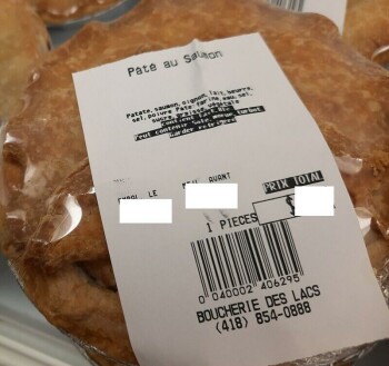 Food Recall Multiple products recalled due to undeclared soy and sulphites Boucherie des Lacs, a Quebec-based co... photo #1