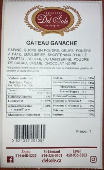 Food Recall Multiple Cakes recalled due to Undeclared Allergens Pâtisserie Boulangerie Del Sole, located at 7750... photo #7