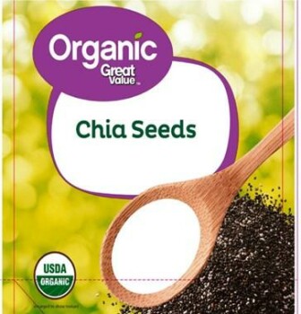 食品召回 Great Value Organic Chia Seeds - recalled due to salmonella Natural Sourcing International is initia... 照片 #2