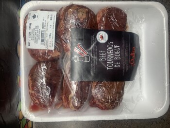 Consumer Review - Food Safety Costco Wholesale, Baron Road, Kelowna, BC, Canada I grilled two beef tournedos from Dalisa and Two K... photo #1