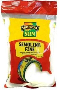 Food Recall Tropical Sun Semolina Fine and Coarse recalls because of undeclared wheat (gluten) Wanis is recallin... photo #1